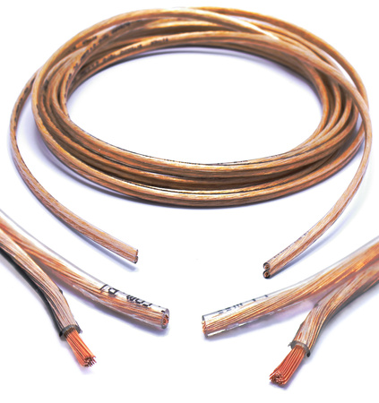 BITNER KABEL 2x6 mm2 PRZEWÓD GŁOŚNIKOWY 100% CZYSTA MIEDŹ Cu OFC 2x6mm 50m