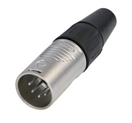 WTYK MIKROFONOWY MĘSKI XLR 5 PIN RC5M REAN