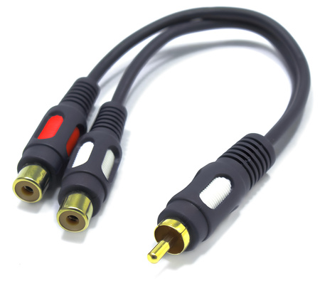 VITALCO ADAPTER RCA WTYK RCA / 2X GNIAZDO RCA RP09