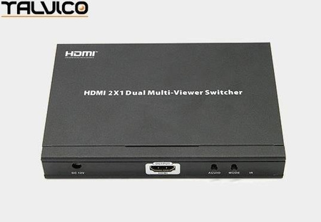 Przełącznik 1x2 HDMI ze spliterem obrazu x2 LKV201MS