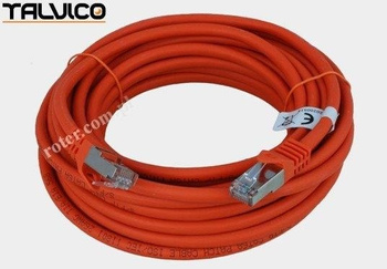 Patch cord SSTP kat.6a Cu LSZH 27AWG 5,0m 6P50 Talvico