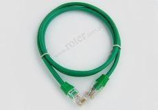 Patch cord UTP, zielony, 3,0m