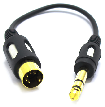 ADAPTER WTRYK DIN 5 PIN NA WTYK DUŻY JACK 6,3 STEREO 6.3 TRS VITALCO