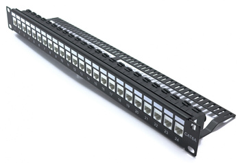 PATCH PANEL KAT 6A UTP 24-PORTOWY PATCHPANEL 6S02403