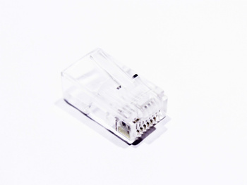 WTYK RJ45 8P8C OKRĄGŁY DRUT RJ-45 100 SZTUK